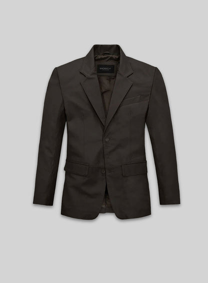 Soft Louis Brown Leather Blazer