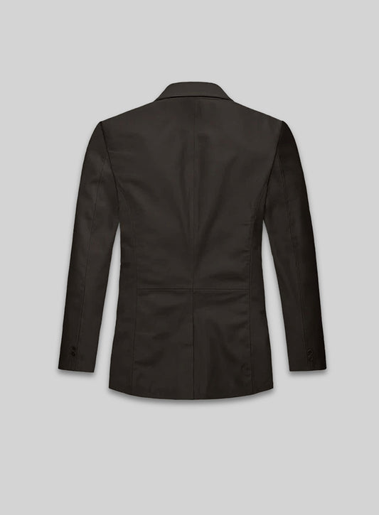 Soft Louis Brown Leather Blazer