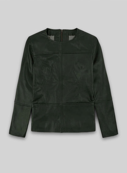 Soft Deep Olive Leather Top Style # 63