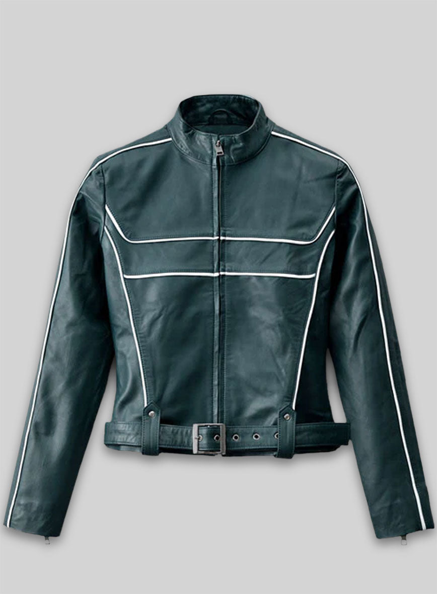 Soft Prussian Blue Jennifer Morrison Once Upon a Time Jacket