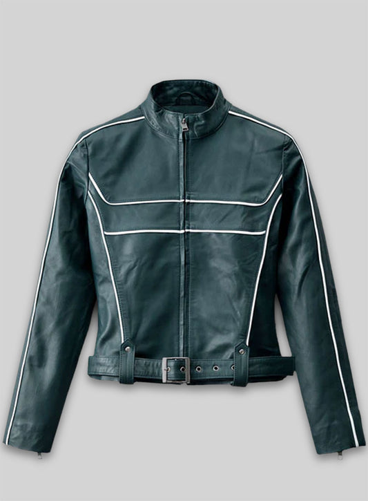 Soft Prussian Blue Jennifer Morrison Once Upon a Time Jacket