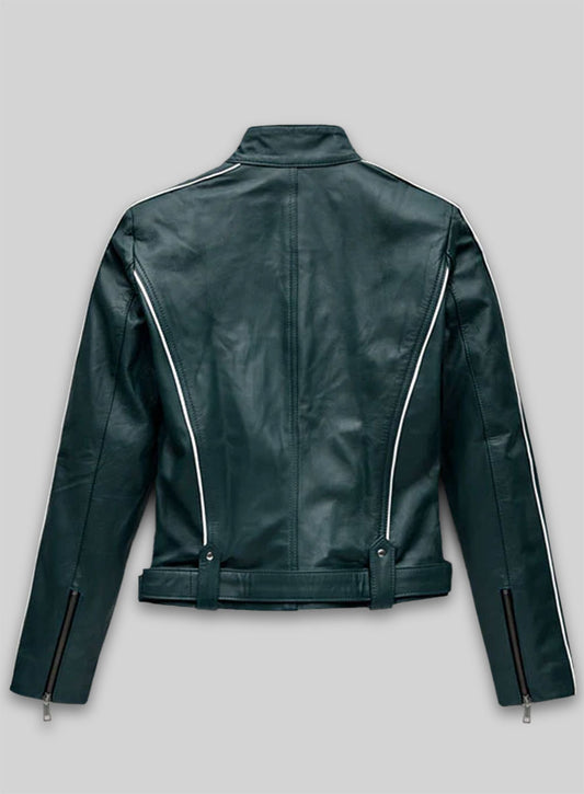 Soft Prussian Blue Jennifer Morrison Once Upon a Time Jacket