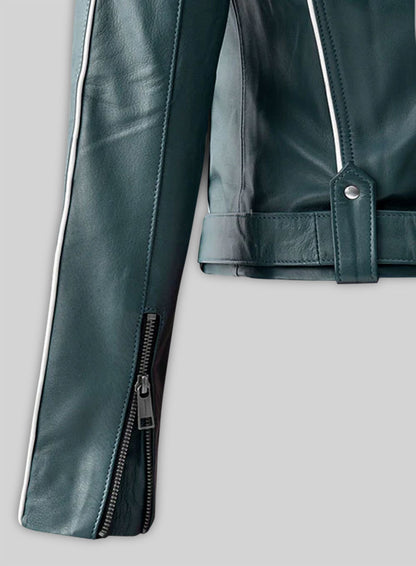 Soft Prussian Blue Jennifer Morrison Once Upon a Time Jacket