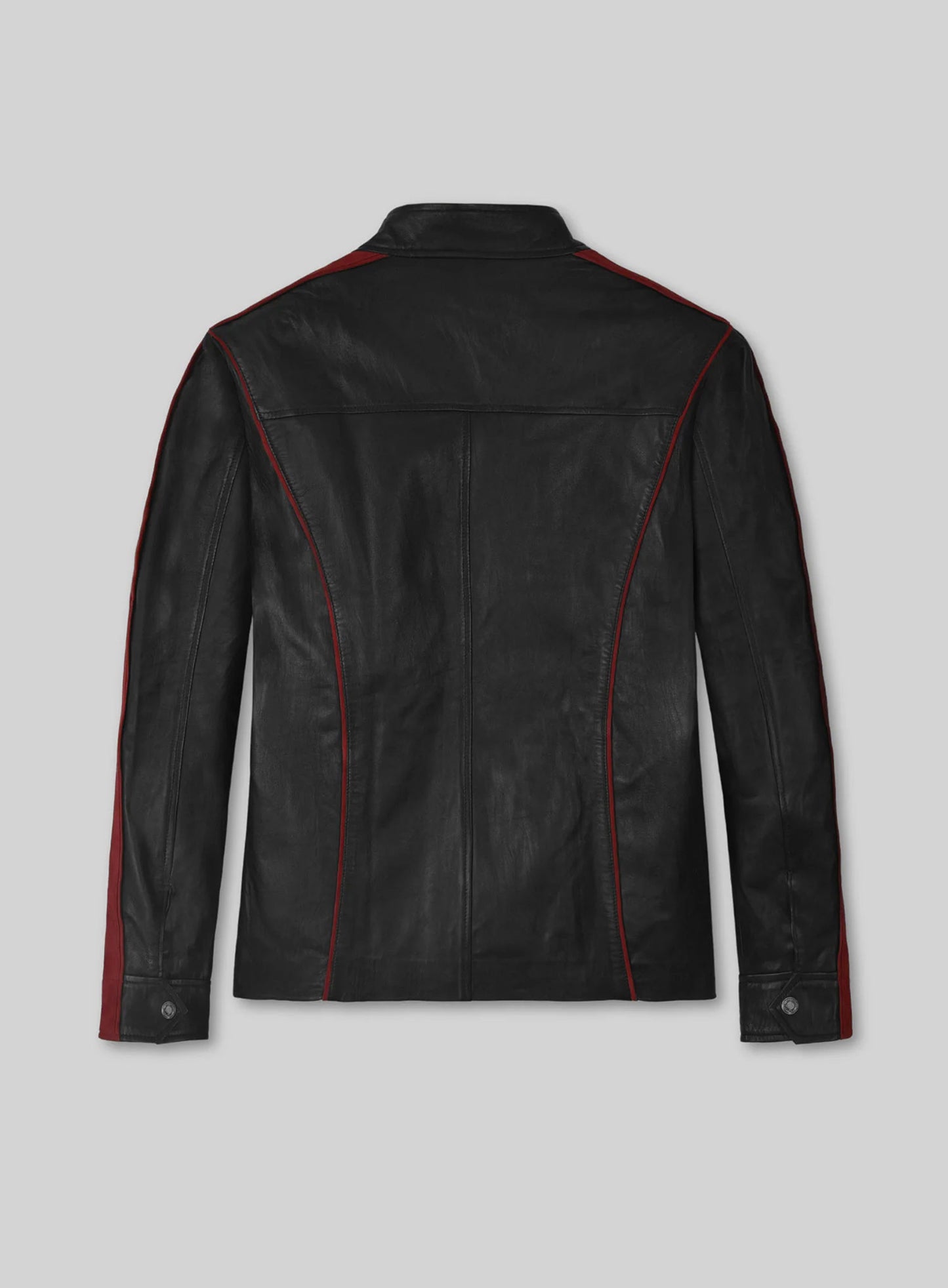 Soft Rich Black Washed & Wax Mass Effect 3 Leather Jacket
