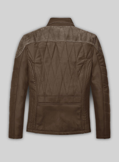 Soft Scottish Brown Leather Jacket #635
