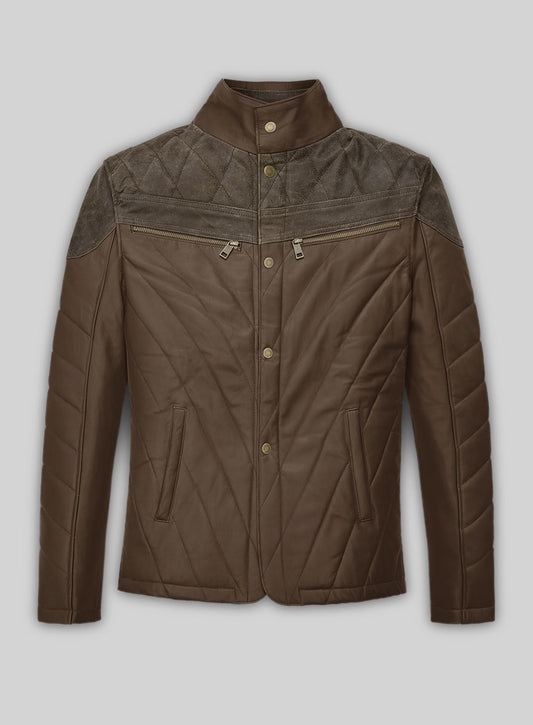 Soft Scottish Brown Leather Jacket #635