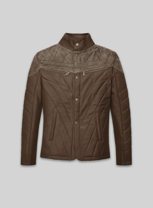 Soft Scottish Brown Leather Jacket #635