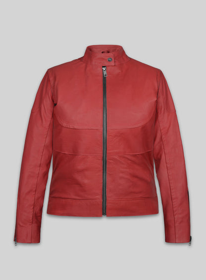 Soft Tango Red Washed Teenage Mutant Ninja Megan Fox Jacket