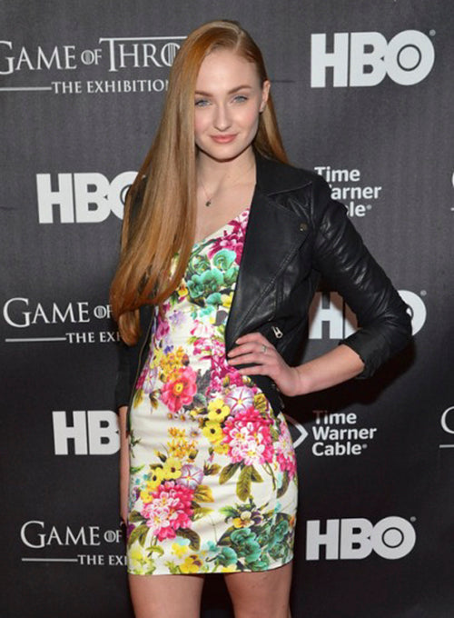 Sophie Turner Leather Jacket - LeatherCult