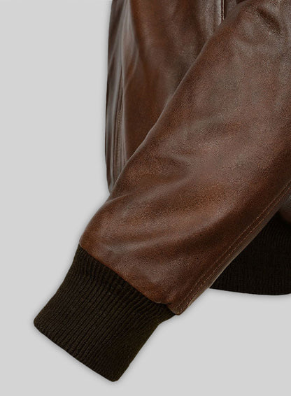 Spanish Brown Leather Jacket # 94