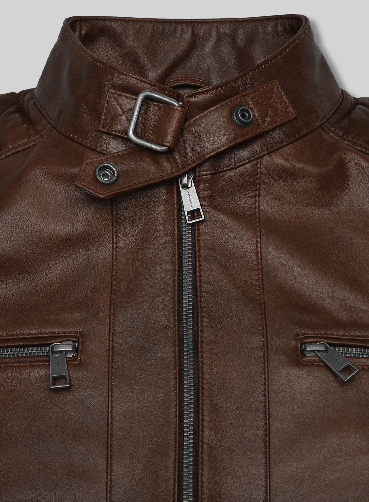 Spanish Brown Andrew Tate Leather Jacket