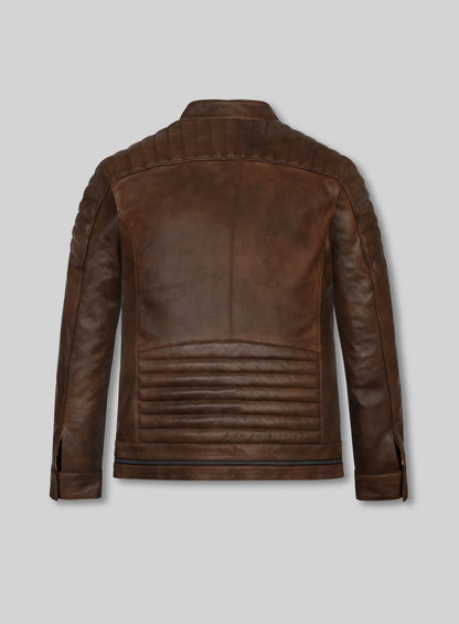 Spanish Brown Andrew Tate Leather Jacket