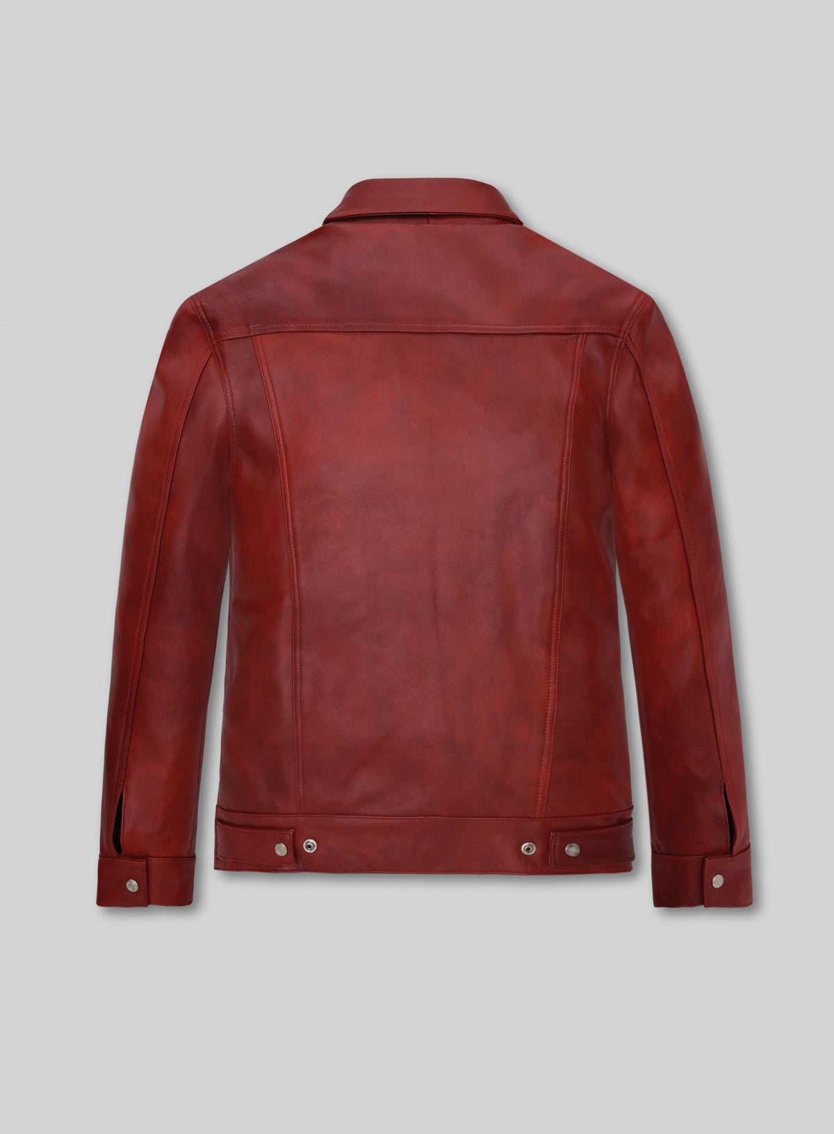 Spanish Red Leather Jacket #135