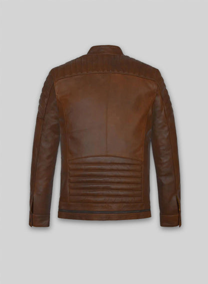 Spanish Brown Andrew Tate Leather Jacket