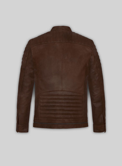 Spanish Brown Andrew Tate Leather Jacket