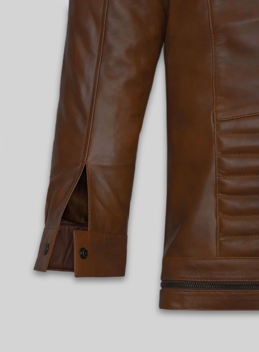 Spanish Brown Andrew Tate Leather Jacket