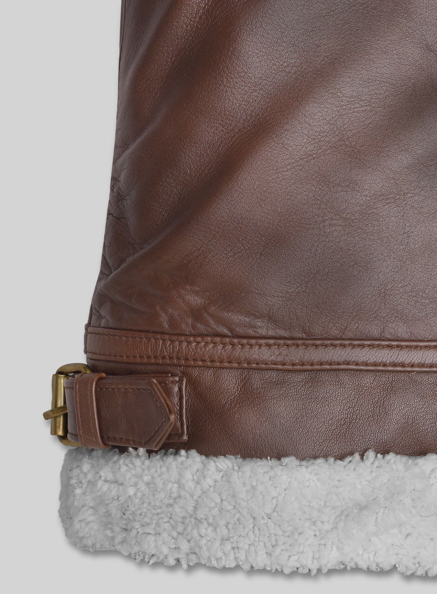 B3 Aviator Spanish Brown Leather Jacket