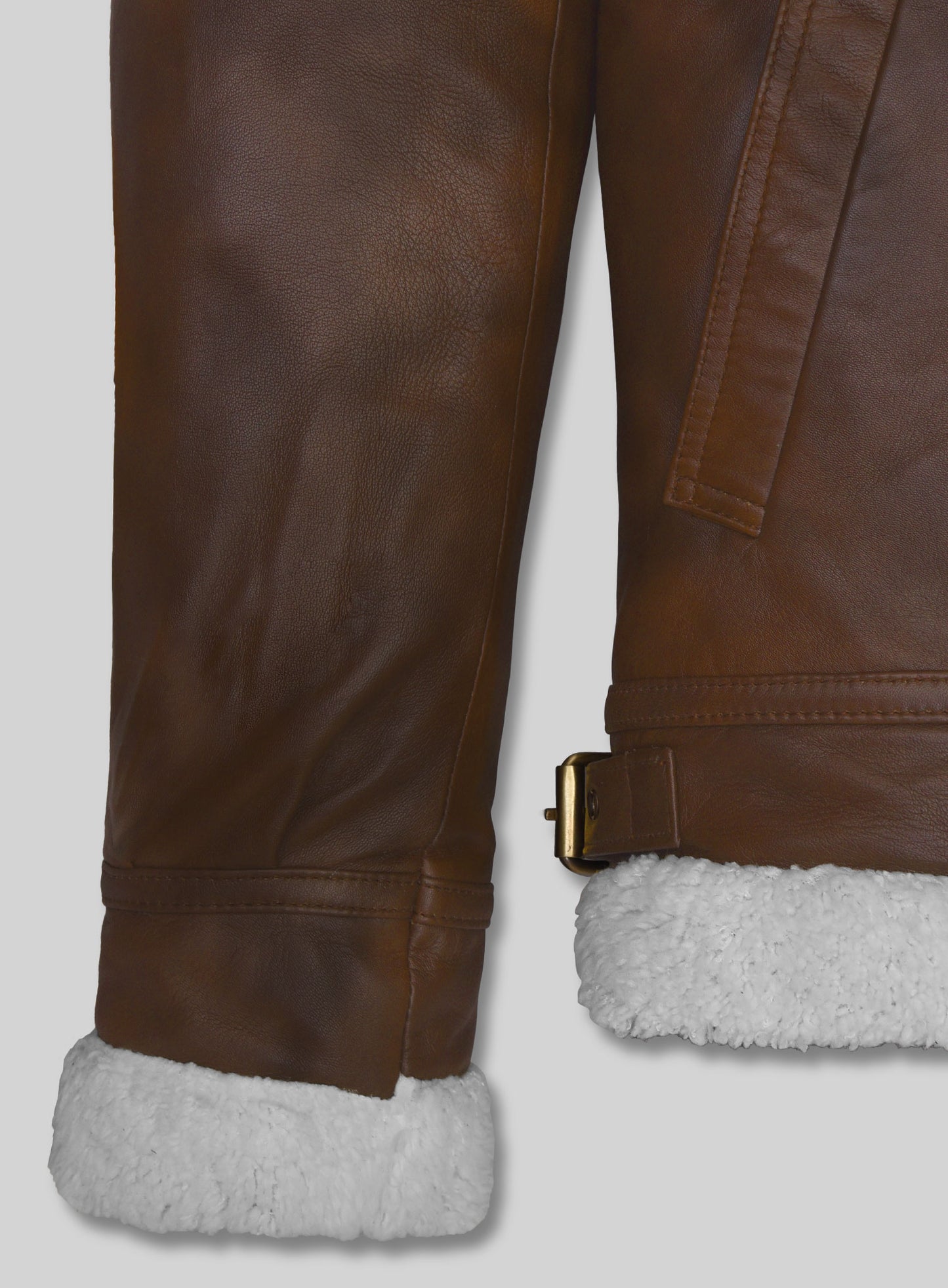 B3 Aviator Spanish Brown Leather Jacket