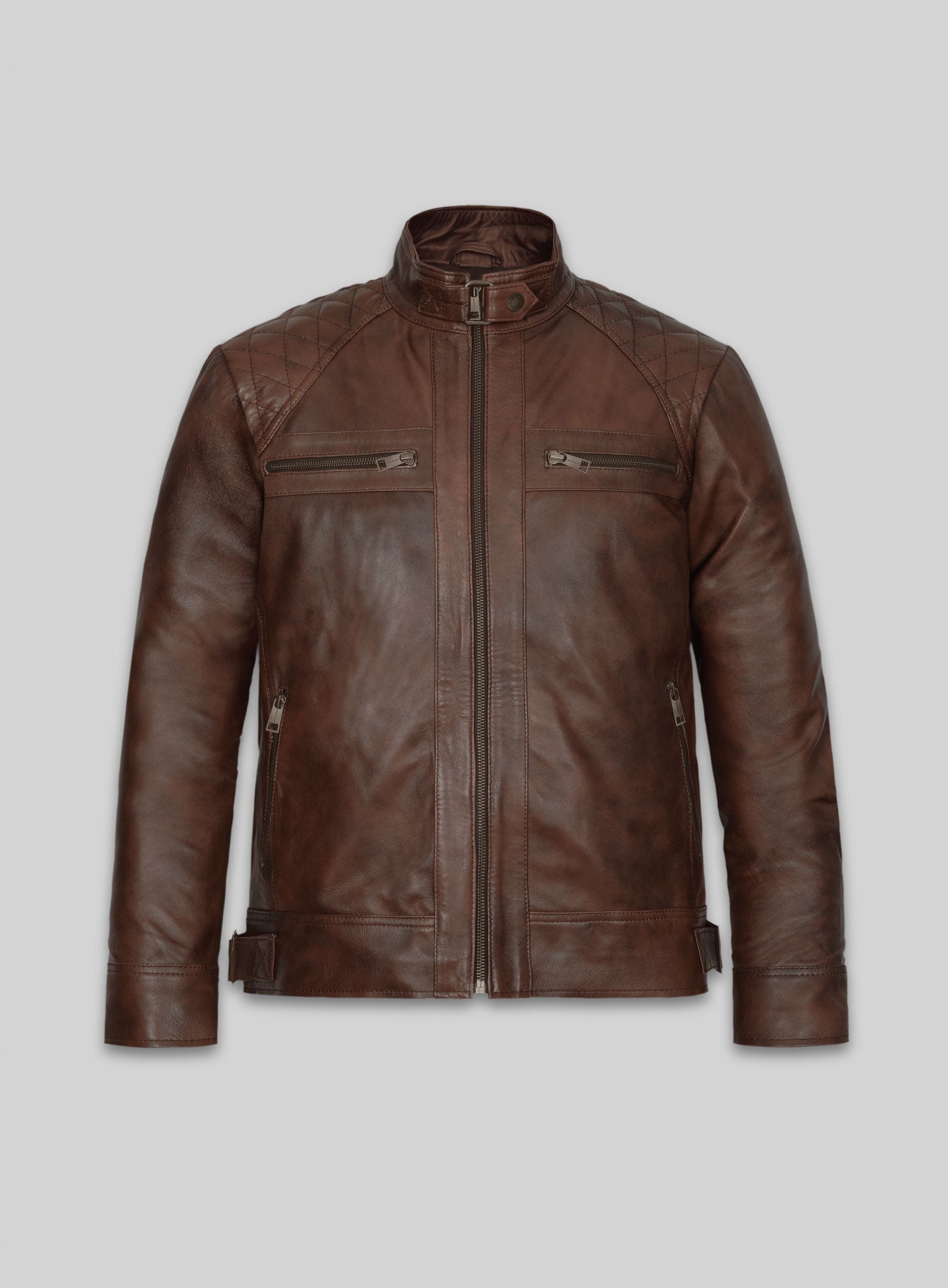 Spanish Brown Leather Jacket # 653 – LeatherCult