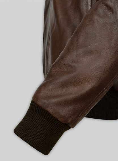 Spanish Brown Leather Jacket # 94