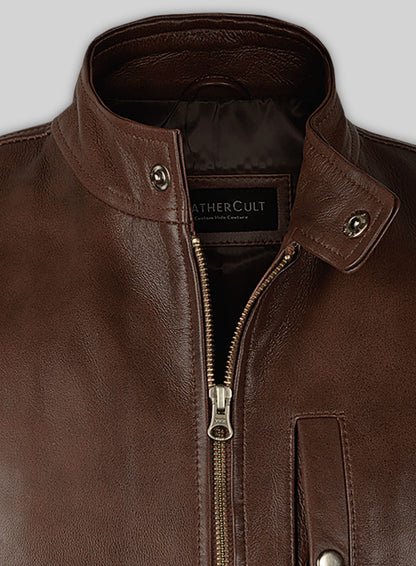 Spanish Brown Leather Vest # 325