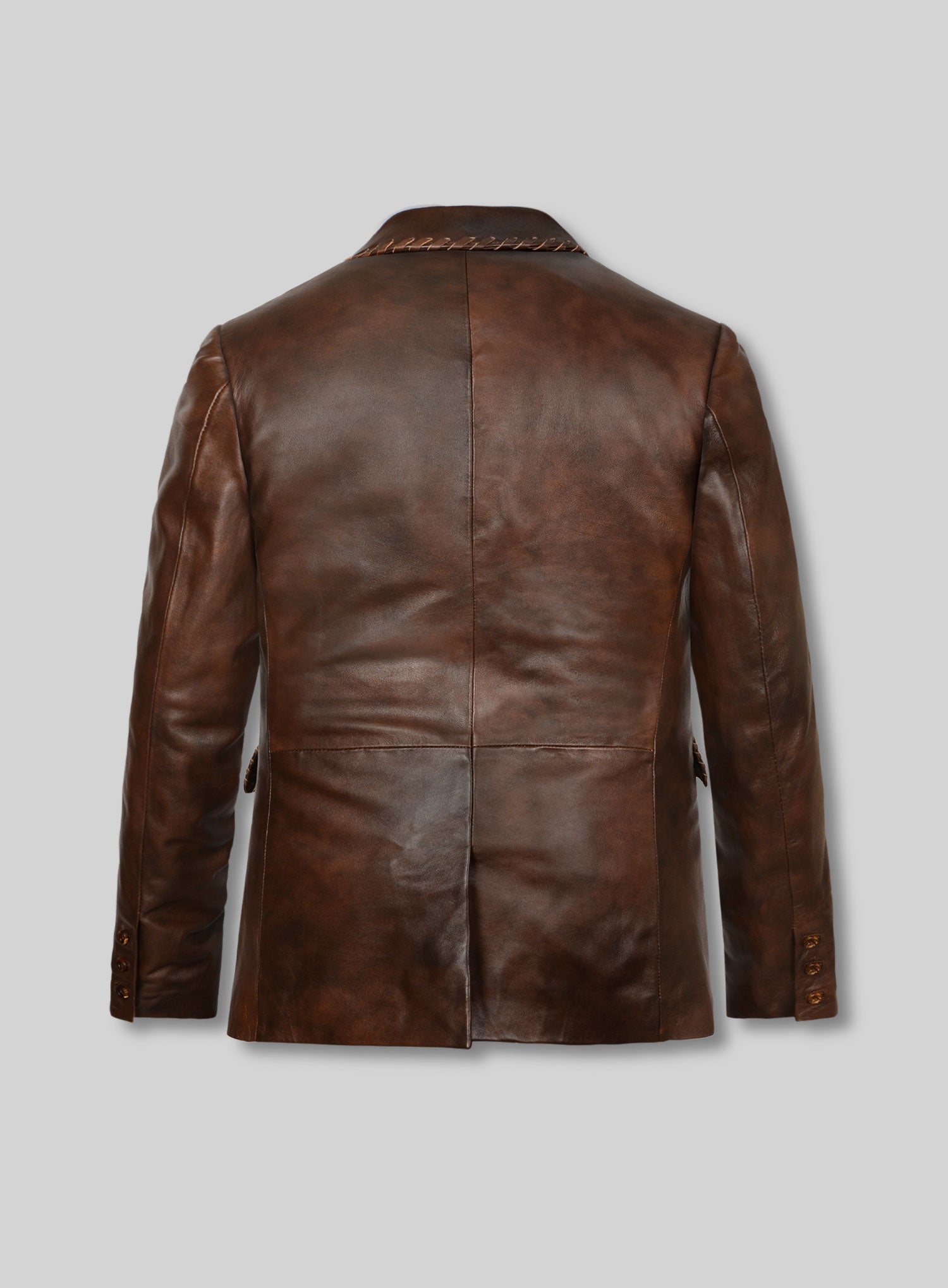 Spanish Brown Medieval Leather Blazer – LeatherCult