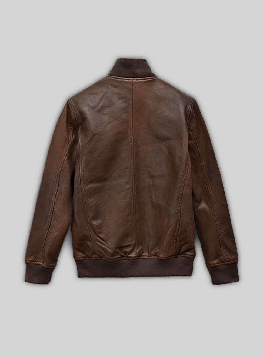 Spanish Brown Tom Cruise Leather Jacket #2