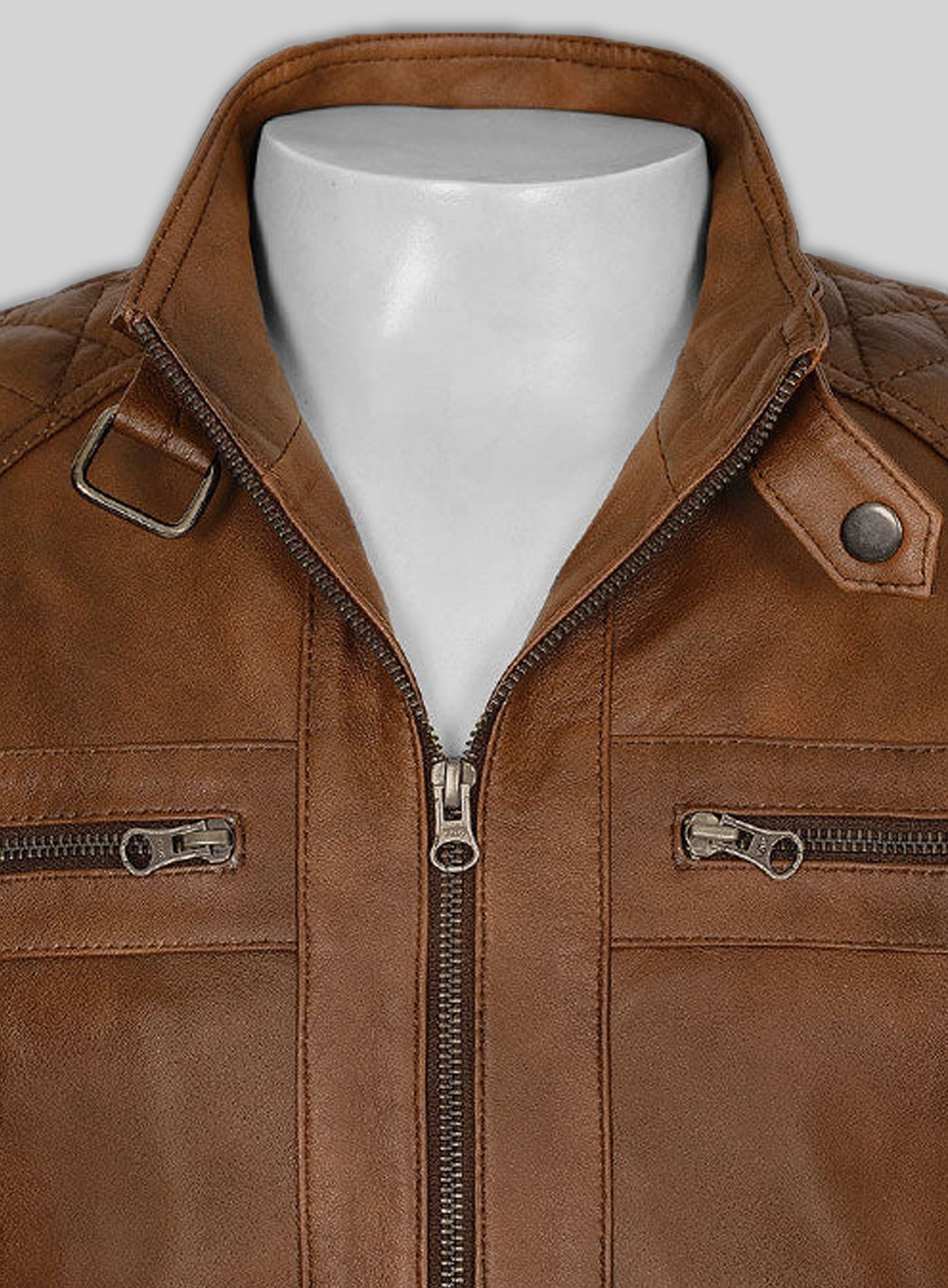 Spanish Brown Leather Jacket # 653