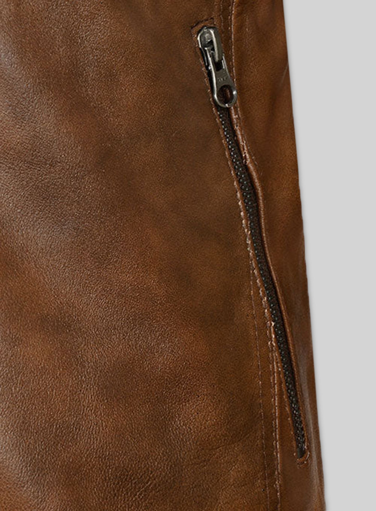 Spanish Brown Leather Jacket # 653