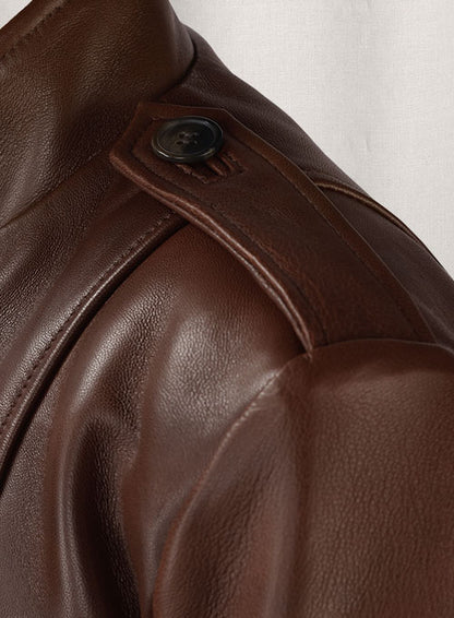 Spanish Brown Katherine Heigl Leather Jacket - LeatherCult