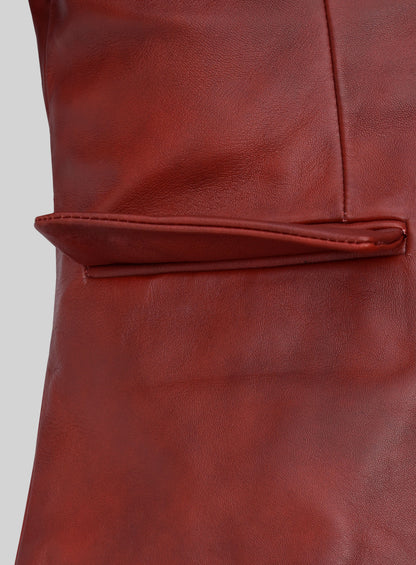 Spanish Red Leather Top Style # 57