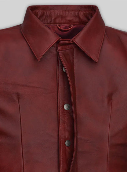 Spanish Red Leather Top Style # 57