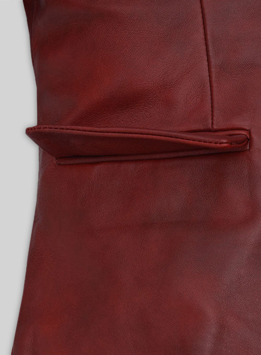 Spanish Red Leather Top Style # 57