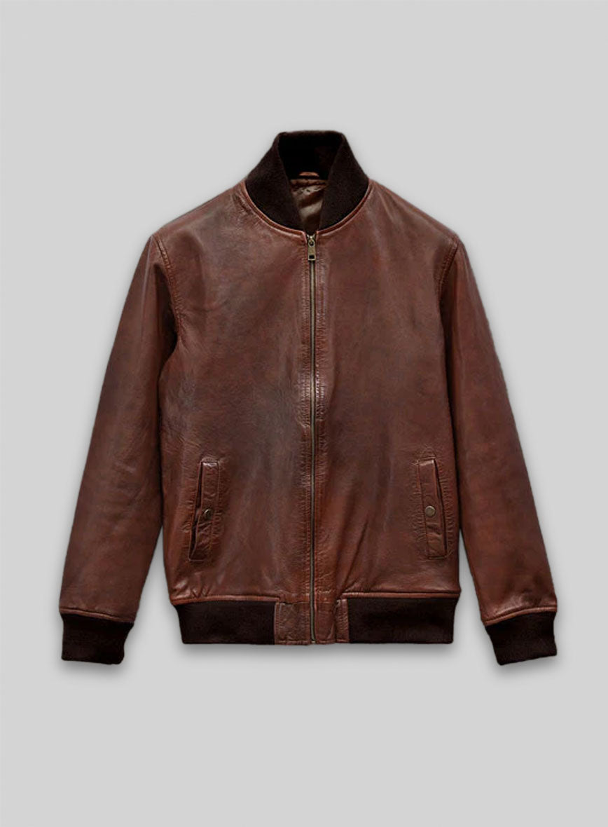 Spanish Brown Tom Cruise Leather Jacket #2
