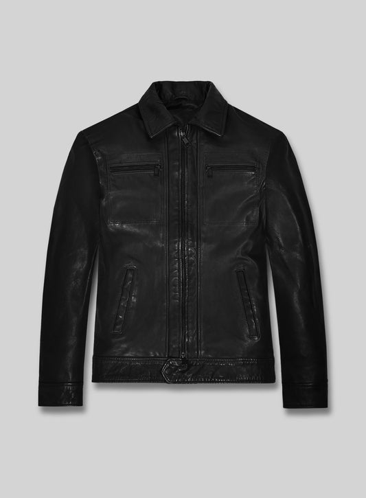 Steve Burton General Hospital Leather Jacket