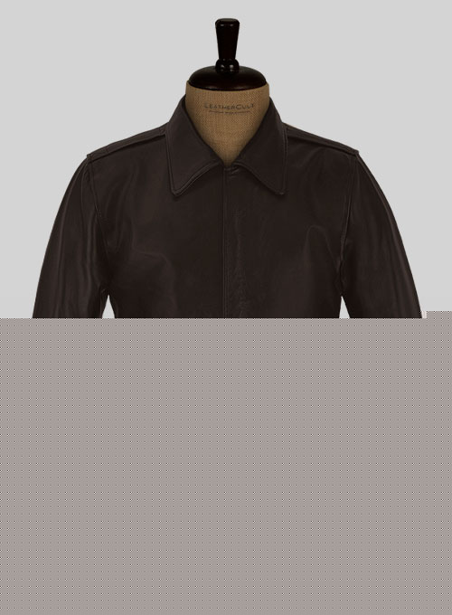 Steve Carell Welcome to Marwen Bomber Leather Jacket - LeatherCult