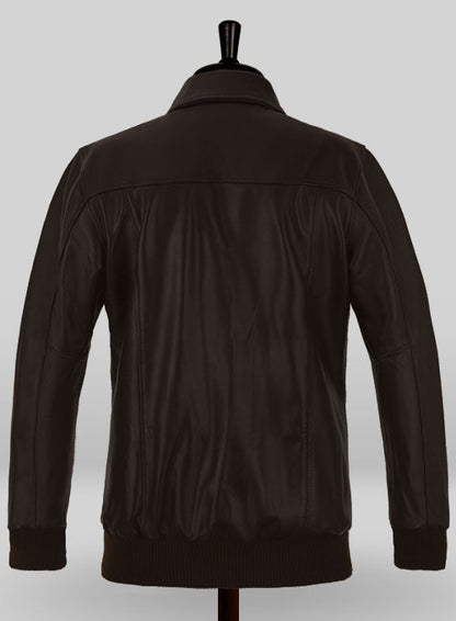 Steve Carell Welcome to Marwen Bomber Leather Jacket - LeatherCult