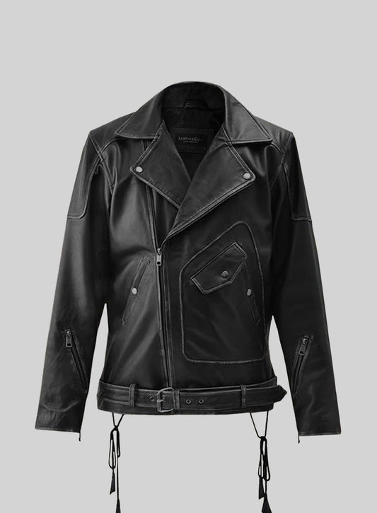 Street Style Biker Leather Jacket