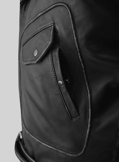 Street Style Biker Leather Jacket
