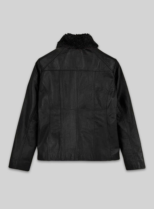 Studded Biker Leather Jacket