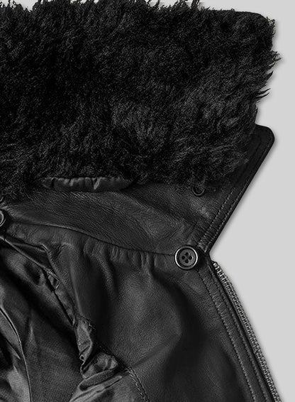 Studded Biker Leather Jacket