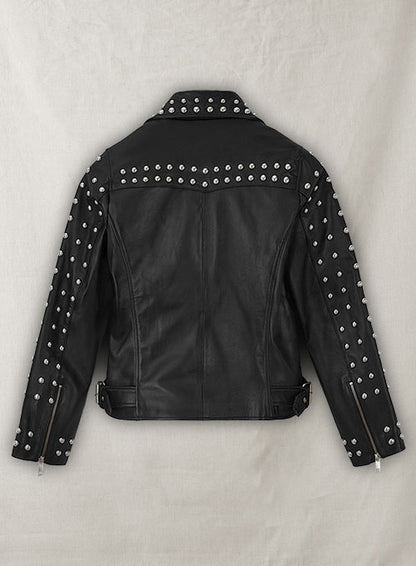 Studded Moto Leather Jacket - LeatherCult