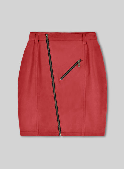 Stylish Leather Skirt - # 148