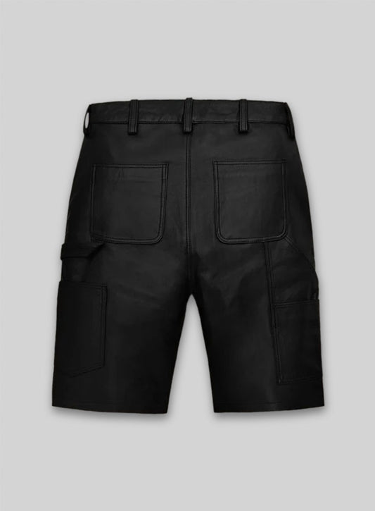 Stylist Carpenter Leather Shorts