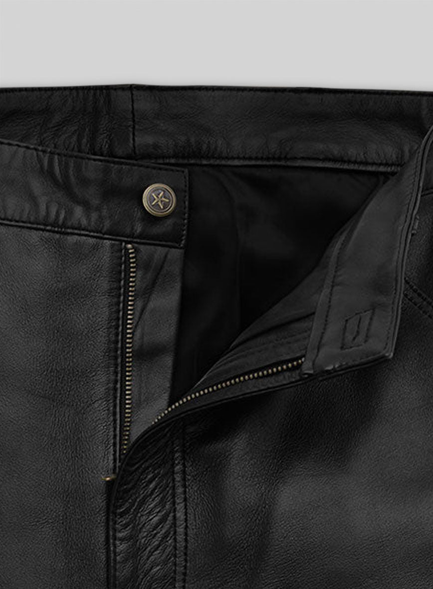 Stylist Carpenter Leather Shorts
