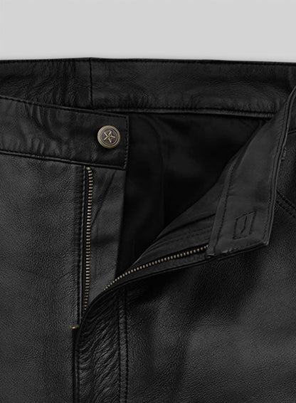 Stylist Carpenter Leather Shorts