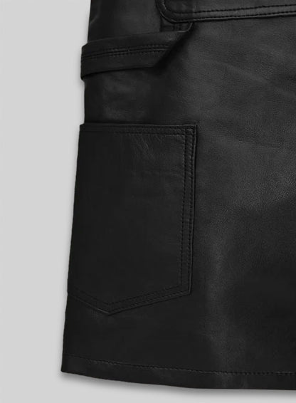 Stylist Carpenter Leather Shorts