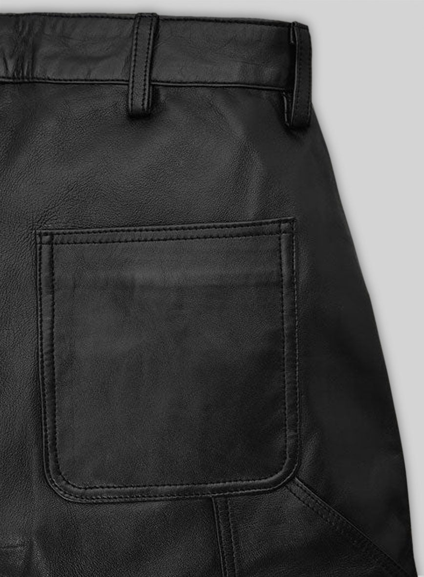 Stylist Carpenter Leather Shorts