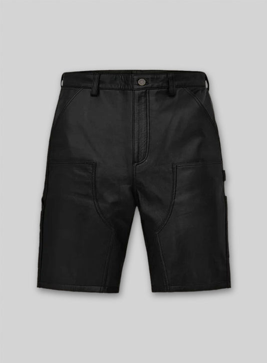 Stylist Carpenter Leather Shorts