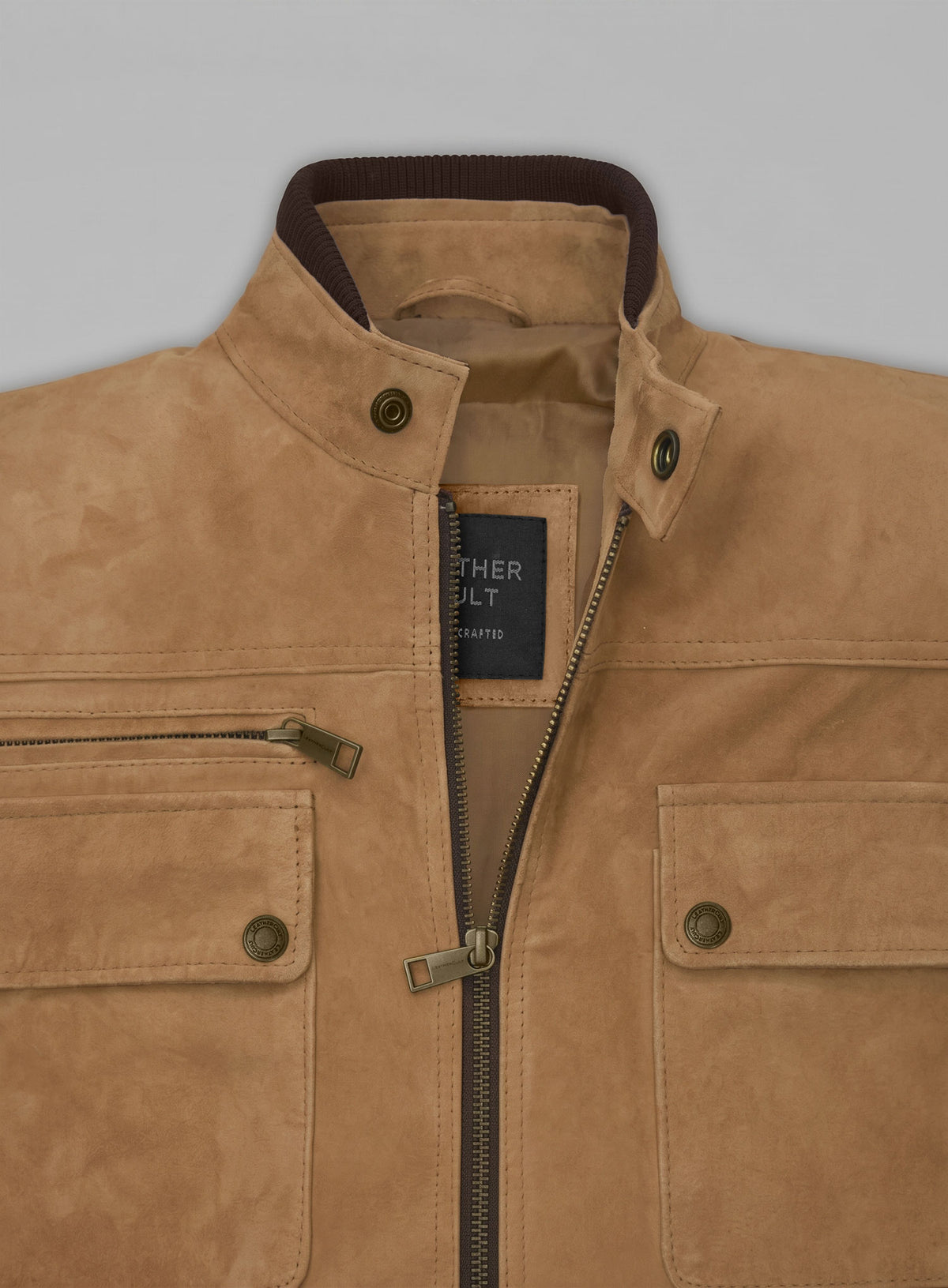 Suede Leather Jacket # 94